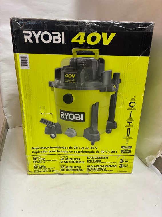 Ryobi 40v 10gal Wet/Dry Vac