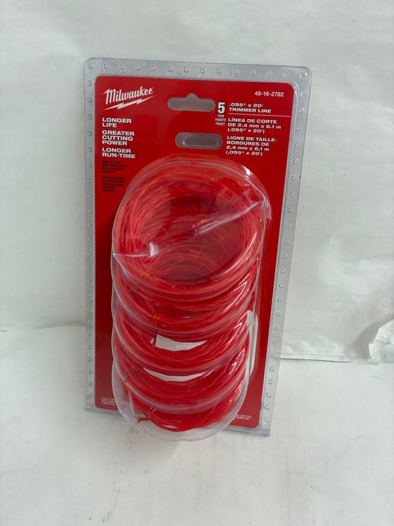 Milwaukee 5pk String Trimmer Line