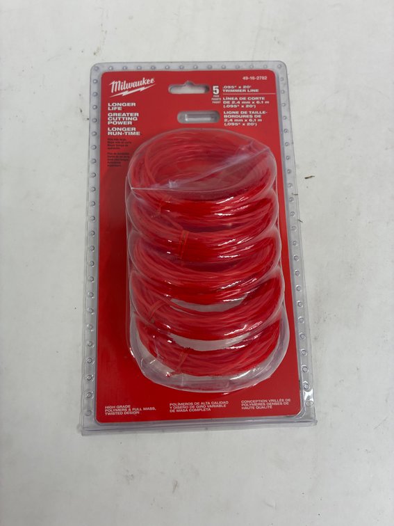 Milwaukee 5pk String Trimmer Line