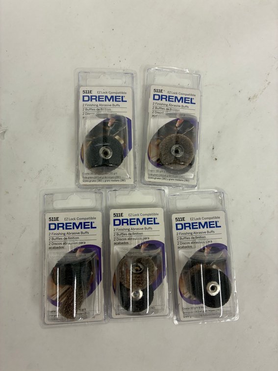 (2x bid) Dremel Finshing Abrasive Buffs 10pc