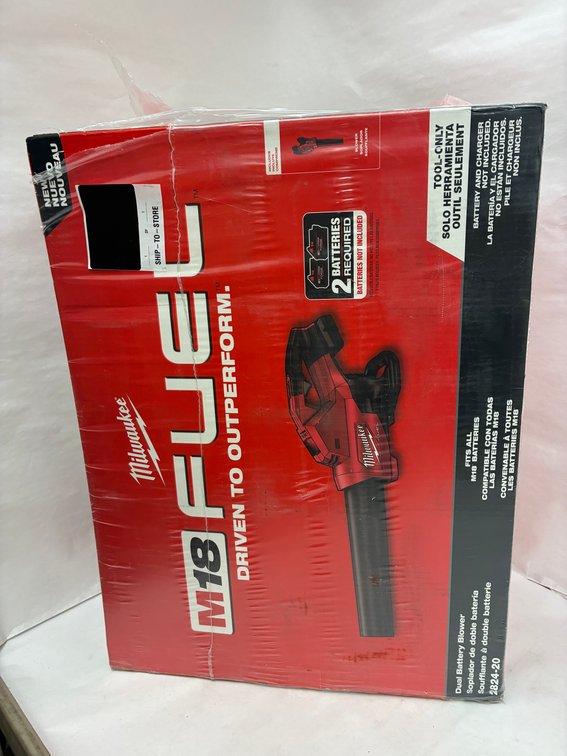 MilwaukeeFuel  Dual Battery Blower