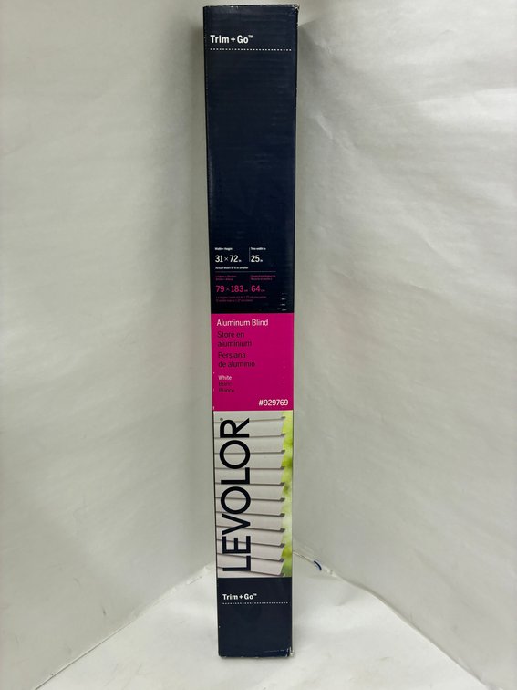 Levelor Aluminum Blind 31"x72"
