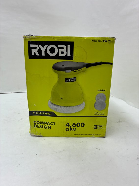 Ryobi 6" Orbital Buffer