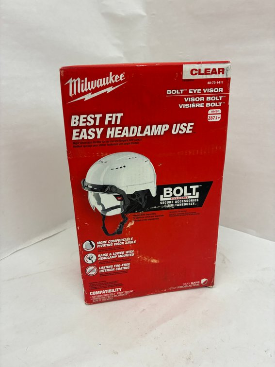 Milwaukee Clear Bolt Eye Visor
