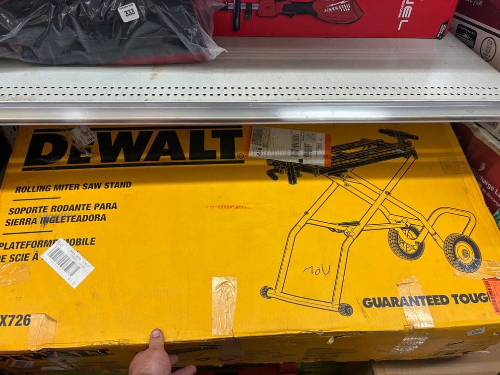 Dewalt Rolling Miter Saw Stand