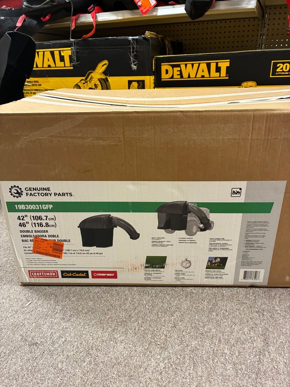 42"/46" Deck Compatible Bagger System Craftsman/Cub Cadet/Troy Bilt