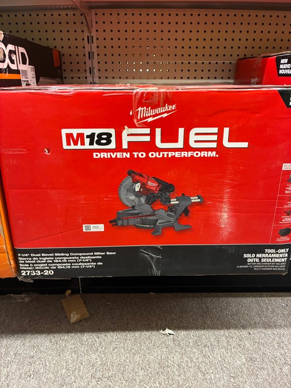 Milwaukee M18 Fuel 7-1/4" Dual Bevel Sliding Compound Miter Saw