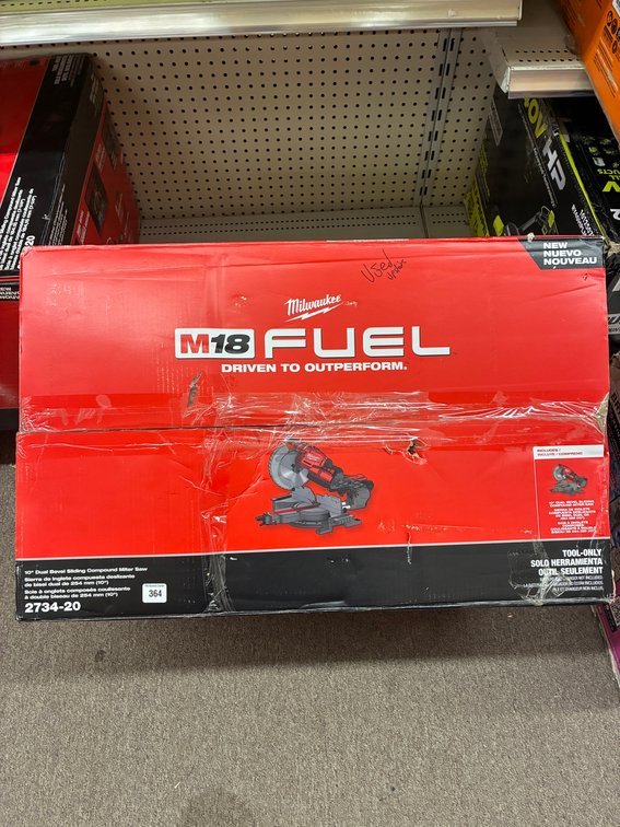 Milwaukee M18 Fuel 10" Dual Bevel Sliding Compound Miter Saw