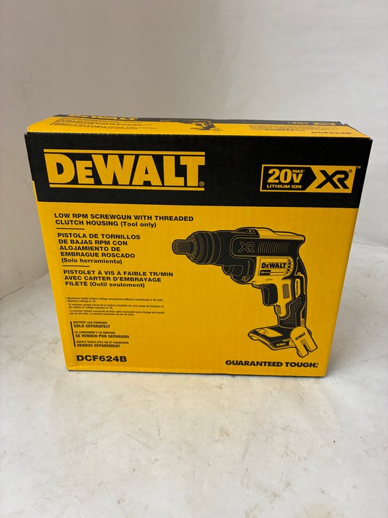 Dewalt Low RPM Screwgun with Threaded Clutch