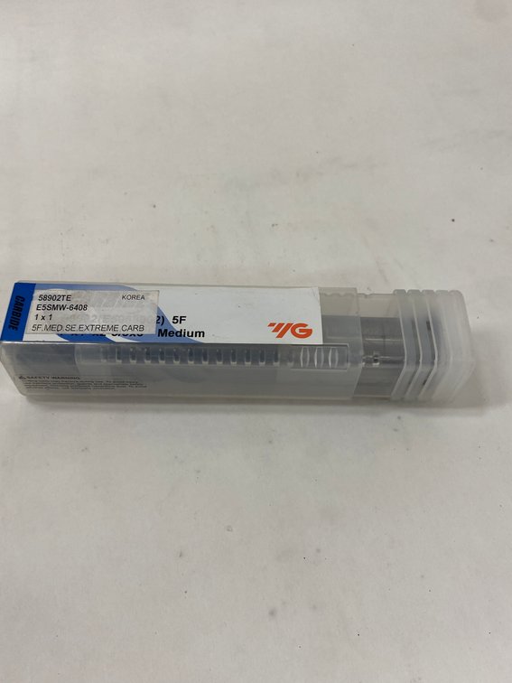 (2x Bid) YG 5F Medium 1" Carbide Bit