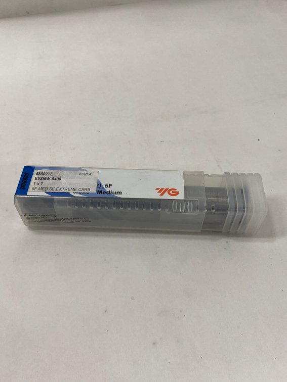 (2x Bid) YG 5F Medium 1" Carbide Bit