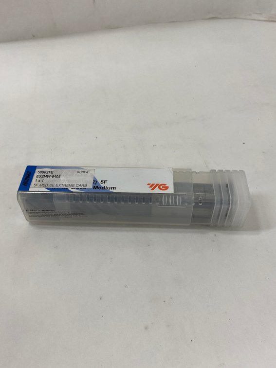 (2x Bid) YG 5F Medium 1" Carbide Bit