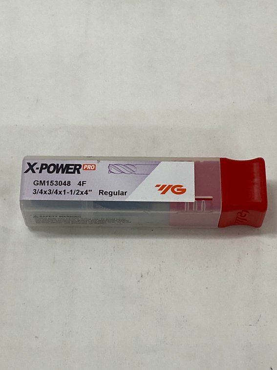 (2x Bid) YG X-Power Pro 4F 3/4" Bit