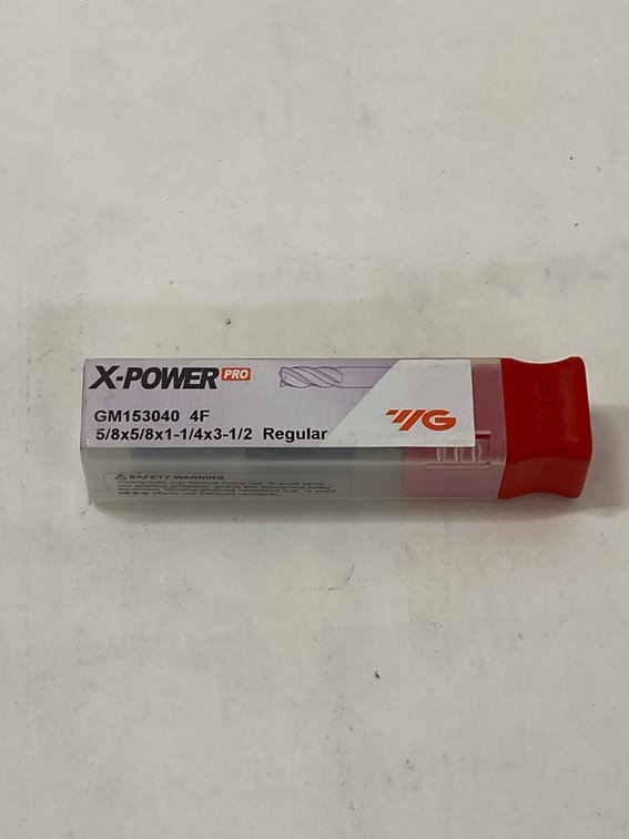 (2x Bid) YG X-Power Pro 4F 5/8" Bit