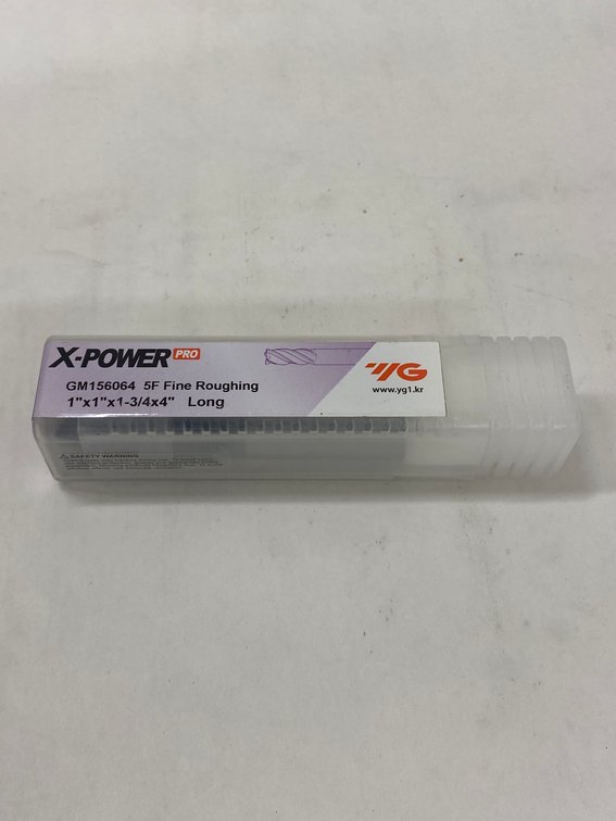 YG X-Power Pro 5F 1" Fine Roughing Bit