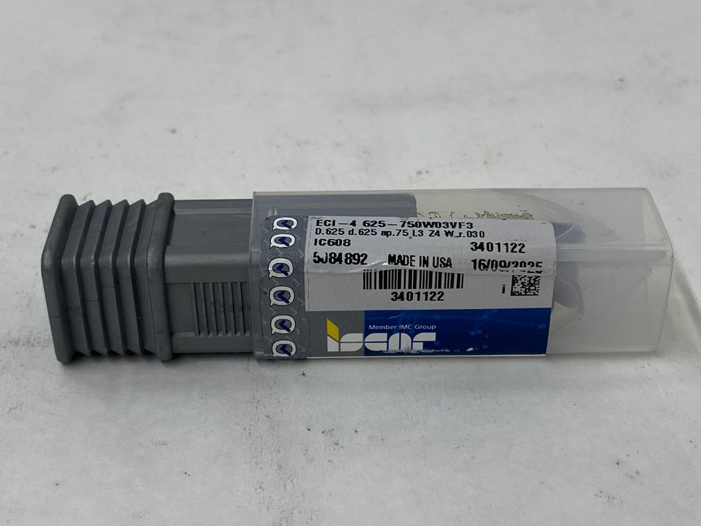 (3x Bid) Iscar 5/8" End Mills
