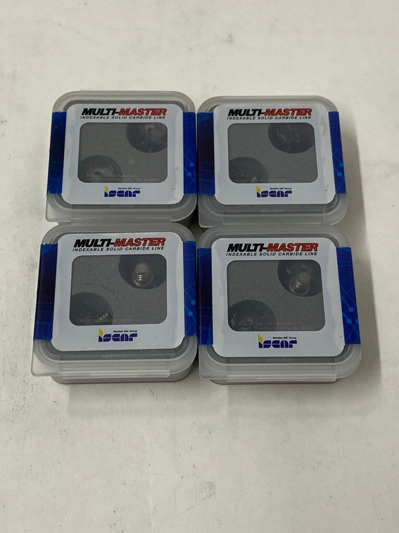 (4) Iscar 2 Pk Face Milling Tip Inserts