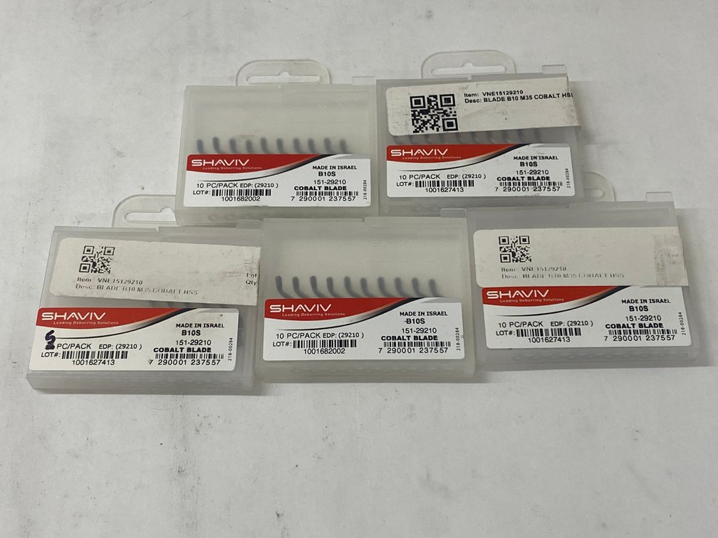 (45 Pcs) Shaviv B10S Deburring Bits
