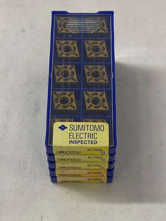 (5) Sumitomo 10 Pk Lathe Insert Tooling