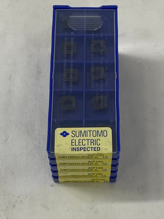 (5) Sumitomo 10 Pk Lathe Insert Tooling