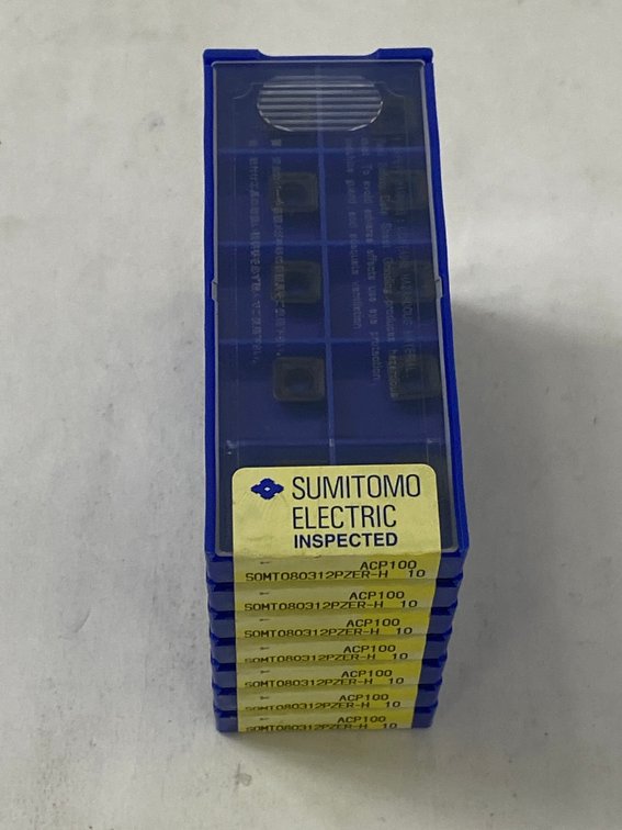 (7) Sumitomo 10 Pk Lathe Insert Tooling