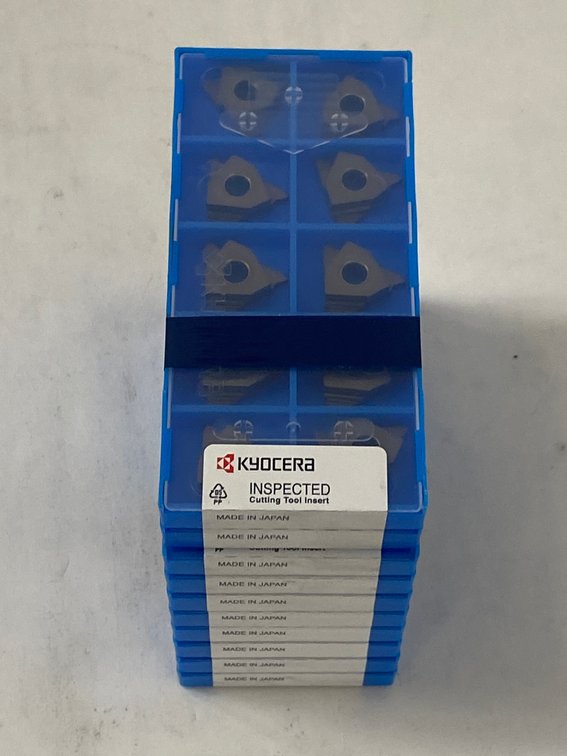 (10) KYOCERA 10 Pk Lathe Insert Tooling