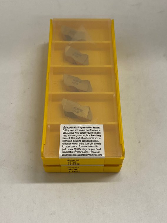 (2) Kennametal 5 Pk Lathe Insert Tooling
