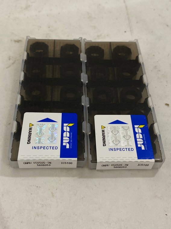 (2) Iscar 10 Pk Lathe Insert Tooling
