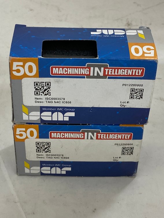(10) Asst Iscar 10 Pk Lathe Insert Tooling