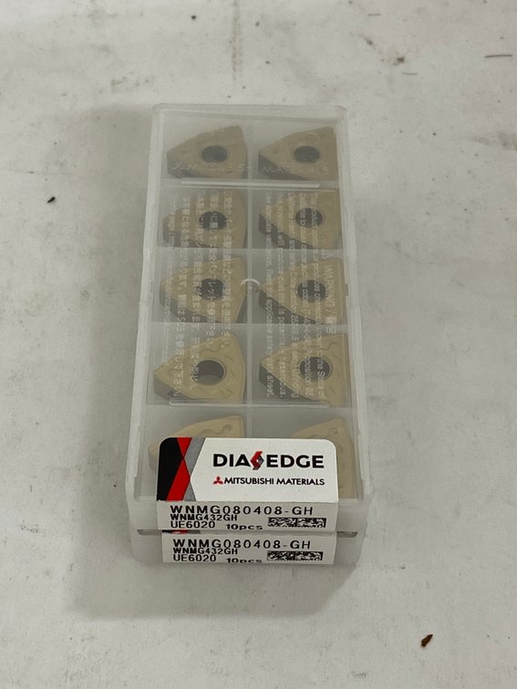 (2) Diaedge 10 Pk Lathe Insert Tooling