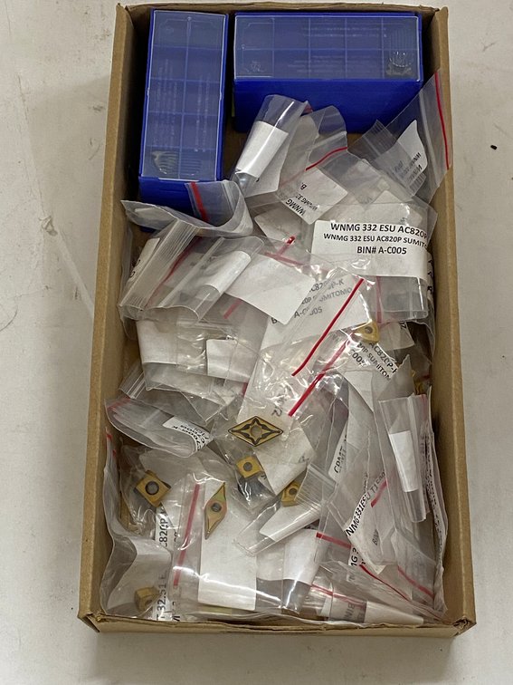 Tray Lot Asst Lathe Tooling Insert