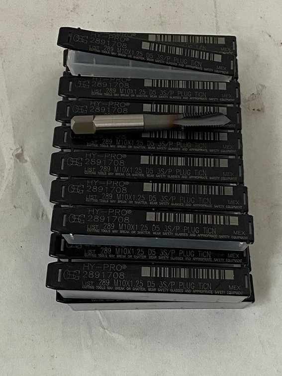 (27) OSG Hy-Pro M10x1.25 Taps