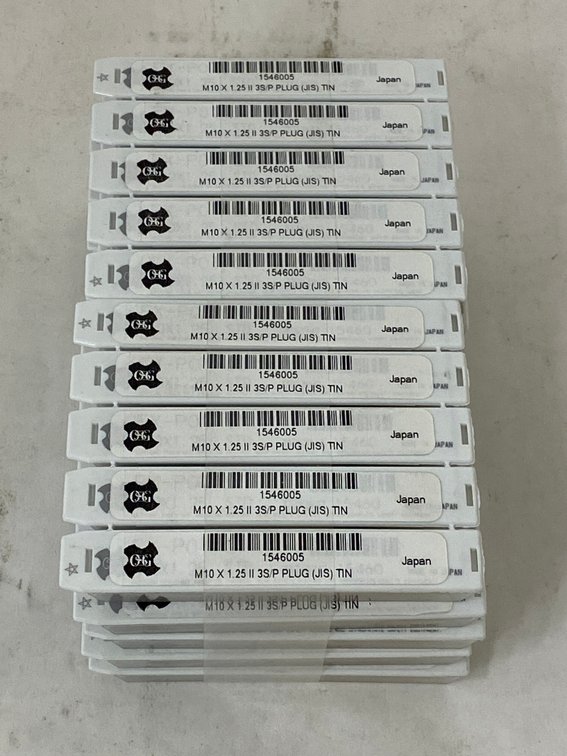 (50) OSG M10x1.25 Plug Taps