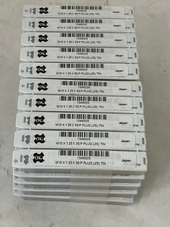 (50) OSG M10x1.25 Plug Taps