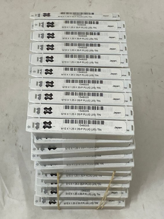 (100) OSG M10x1.25 Plug Taps