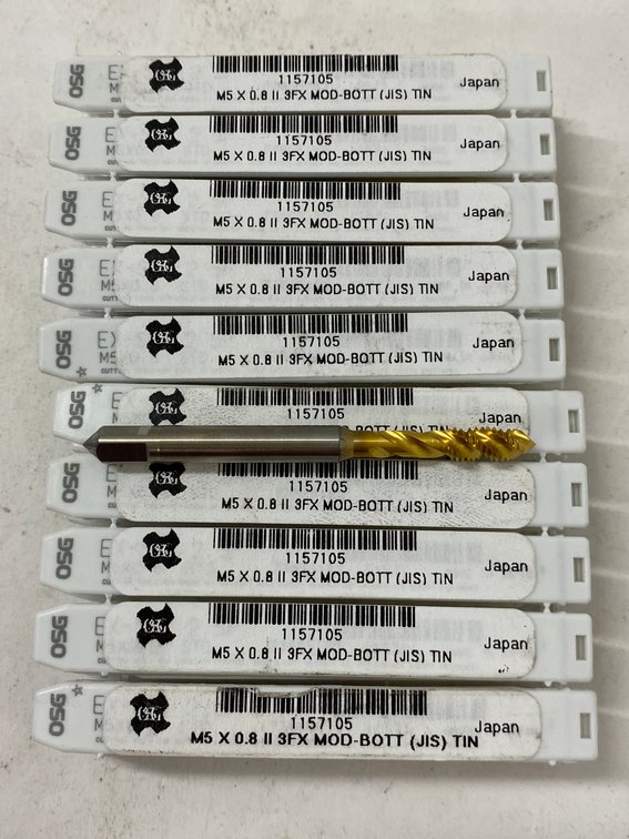 (20) OSG M5x0.8 Taps