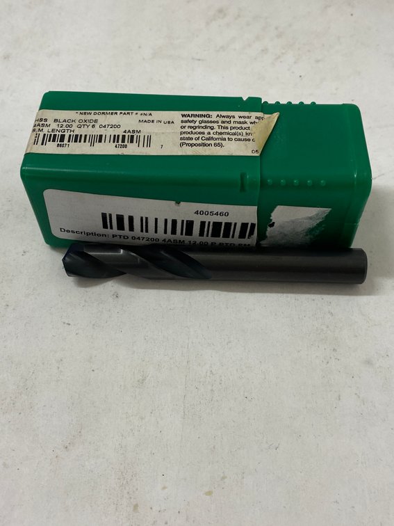 (6) Presicion 12mm Drill Bits