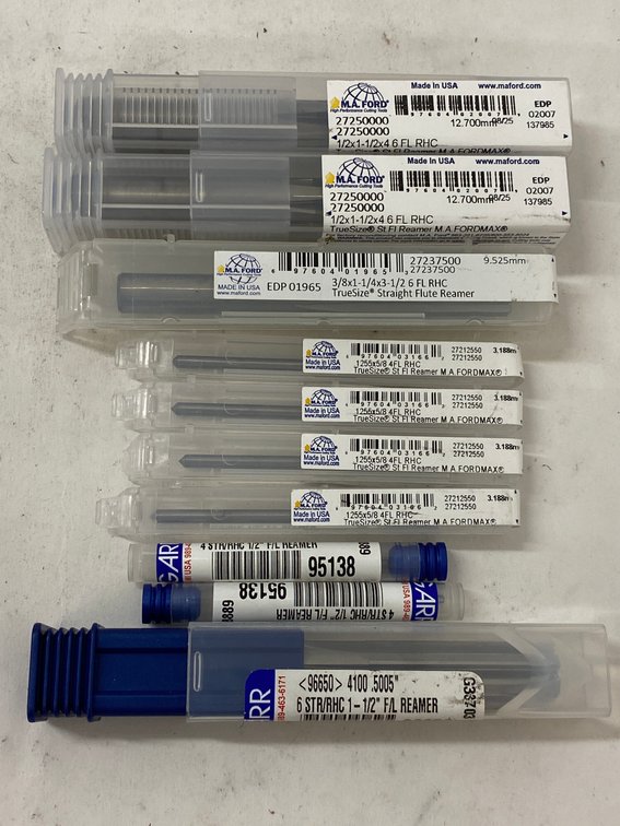 (10) M.A.Ford/Garr Assorted Reamers
