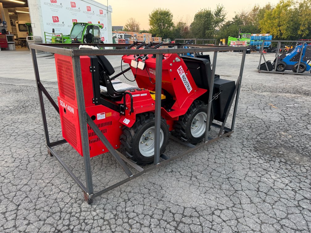 New AGT SDA-140W Mini Ride On Skid Loader