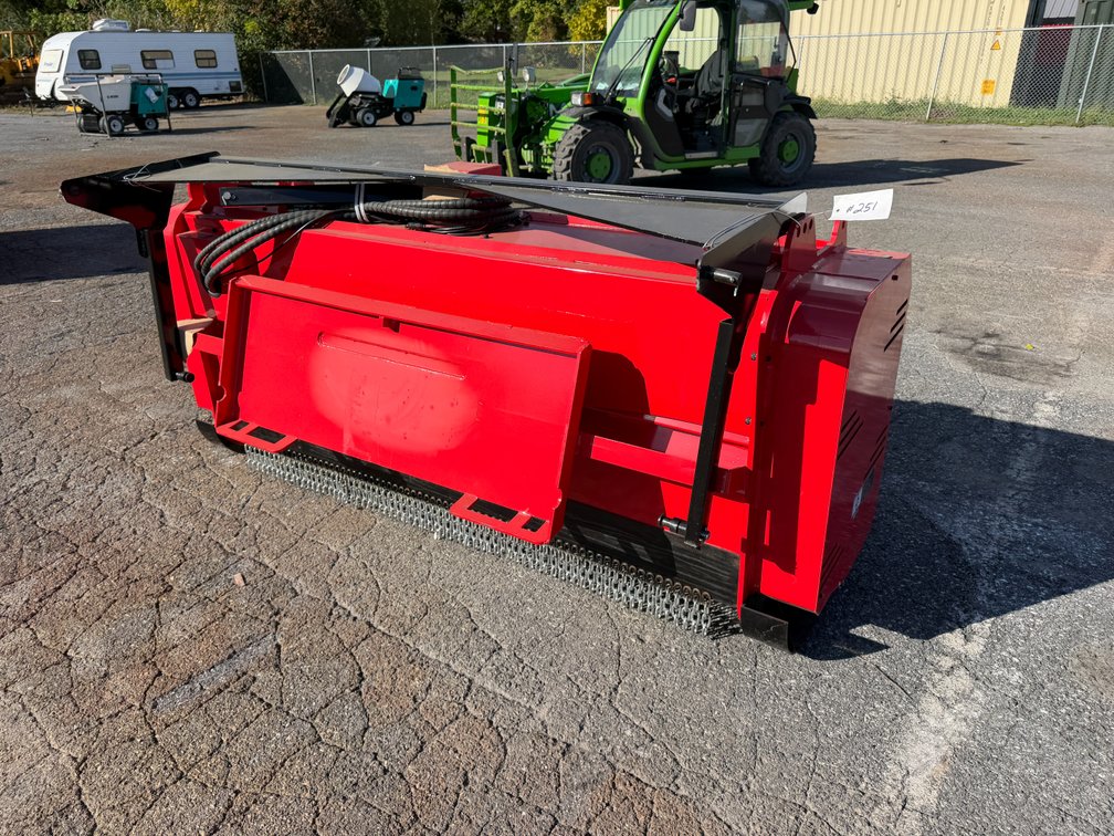 New GIYI Quick Attach 72" Drum Mulcher