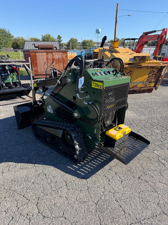 New ZJG ZJ-460 Mini Stand On Skid Loader