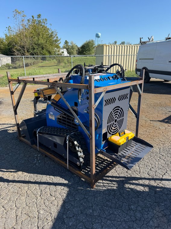 New ZJG ZJ-380 Mini Stand On Skid Loader