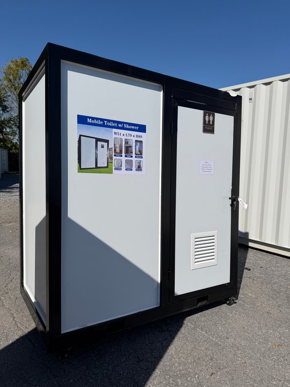 New Mobile Toilet With Shower