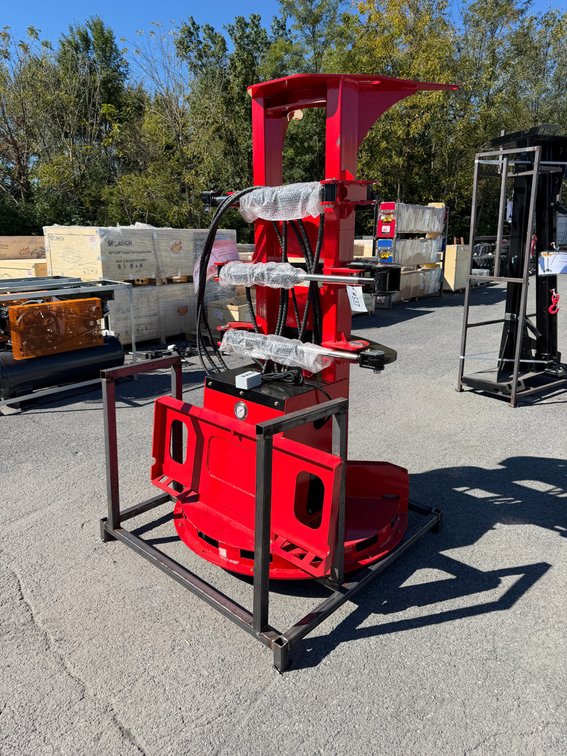 New GIYI Quick Attach Feller Buncher Attachment