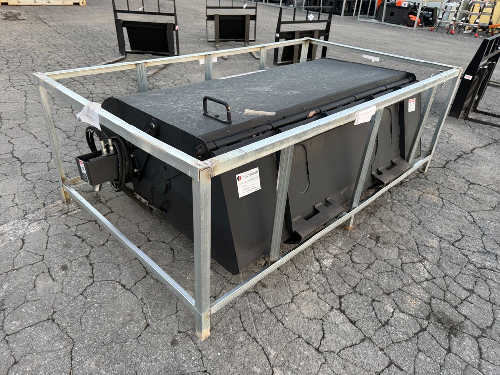New JCT 72" Box Broom Sweeper