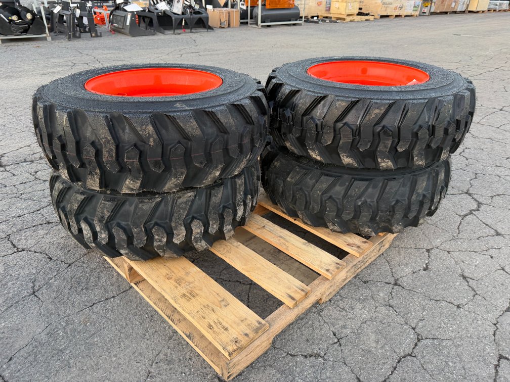 New 10-16.5 Skid Loader Tires W/ Rims