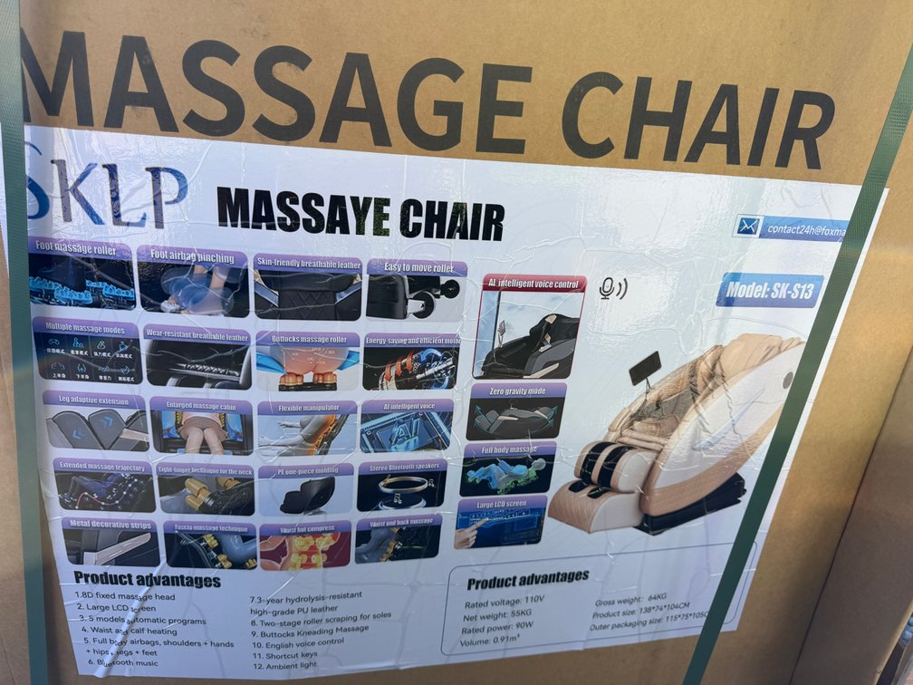New SKLP Massage Chair