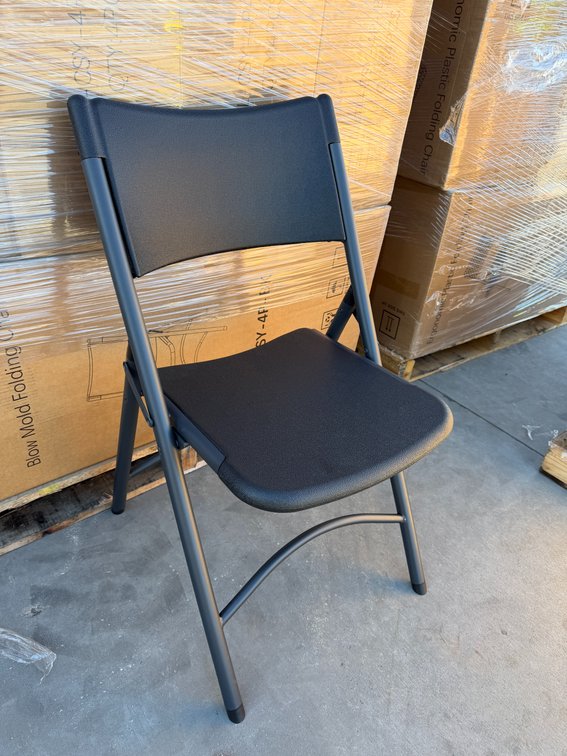 (64) PCS New Blow Mold Folding Chair
