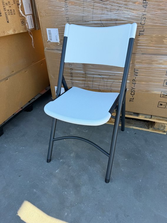 (48) PCS New Blow Mold Folding Chair