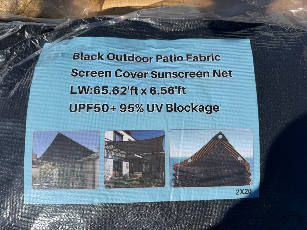 Skid Lot Of New Patio Fabric